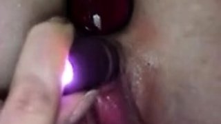 SOLO CLIT HARD ORGASM = WET PUSSY CONTRACTIONS