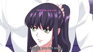 Kitchen Sex Tease: Momoka lets Ryota Finger her Tight Pussy After he Does All the Dishes - HENTAI 2025 (Subtitled)