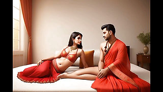 Desi Indian Bhabhi Ki Sari Me Jordaar Chuday Clear Hindi Audio Climex Mix Eltra 4k Video