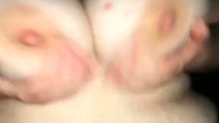 Threesome Fun with Big Natural Tits BBW Amateur