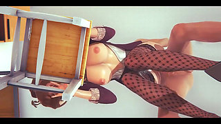 Hentai 3D Uncensored - Emily Handjob and Anal - Japanese Asian Manga Anime Film Game Porn