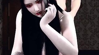 Beauty Racing Girl Get Doggy - 3D Animation