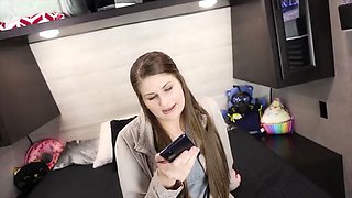 Brother helps stepsister to make a cuckold porn for her boyfriend. Part 2