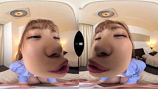 Japanese teen hot VR porn video