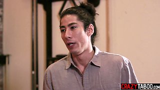 Big jugs moms husband loves to watch