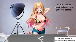 Spanish audio CEI Hentai. Kitagawa needs to get the semen out of you and then you take it all.