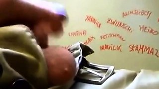 Nervous Boyfriend Receives a Bus Blowjob from His Blonde Gir