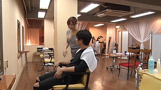 A Salon Where Your Eyes Keep Meeting His, Again and Again.