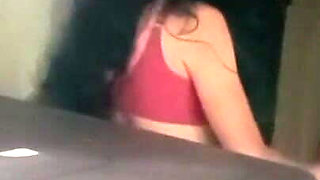 Stepsister Sucks and Gets Cock in Mouth and Pussy