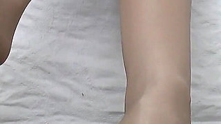 Have You Been Horny From My Slipper Feet? Well Then, Cum on My Pantyhose Feet in My Slippers! JOI, POV