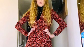 Blonde emo amateur solo masturbation