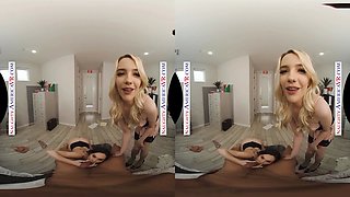 Naughty America Jenna J Ross and Kenna James cheer their boss up