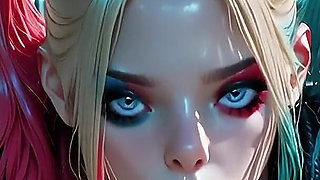 Harley Quinn’s Naughty Little Crime Spree - Ai-generated