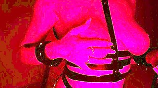 Blonde Babe's BDSM Solo Squirt Show