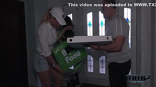 Sexy Pizza Chick To Home