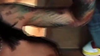 Angelina Valentine Takes Two Big Black Cocks in Wild Outdoor Anal Threesome