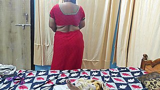Shy Desi Boy Caught Masturbating by Friend's Mommy, She Is Ask Fucking with Him....