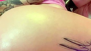 Hot Blonde Washes Car Toys Ass On Cam Big Boobs