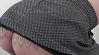 Geek Girl Has Fun at the Gloryhole! Blowjob, Footjob and Fucking!