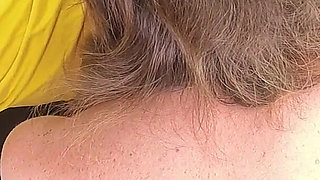 Dick Flash at School: Teacher Sucks Me and Cum in Mouth in the Car!