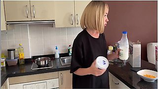 Stepsister Wanted Milk And Got A Mouthful Of Sperm