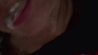 Stunning brunette babe gets anally fucked by a monster prick