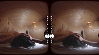 Married Milf Cheats In A German Sauna