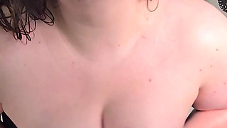 BBW Bedtime Routine Strip, Shower, and Lingerie Tease