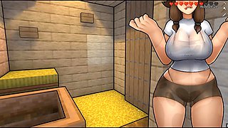 Cosplay fun with big-busted black girls in anime-style action