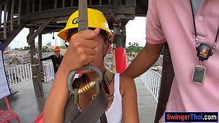 Ziplining and arousing love making at home after