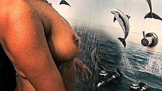 My Sexy Bhabi Shower in Bathroom