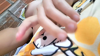 My stepfather touches my Rich breasts