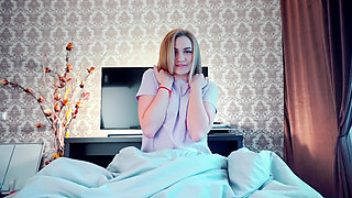 Step Sister Surprised How Much She Knows How to Suck a Dick