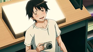 Busty girl gets filmed as she enjoys his big dick hentai