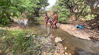 Curvy Brown skinned Ebony Ready to be devored at the Stream