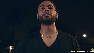 Xander Corvus' Intense Indoor Threesome with Latina Fire