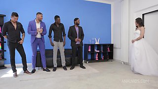 Slammed brides, Lena Coxx, 4on1, BBC, ATM, Balls Deep, DAP, Manhandle