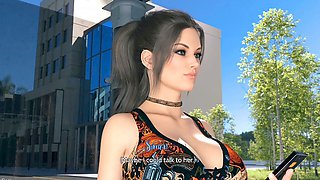 3D animated hentai with a hot cougar seducing her young lover