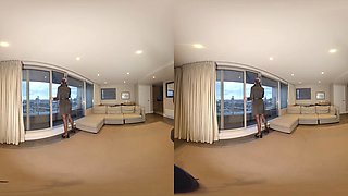Tanya Virago Is Home Alone - Big Fake Tits Blonde Solo Masturbation