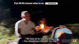 Hunt4k. hot czech young chloe heart jumped on a huge hunter’s pecker outdoors in front of her boyfriend