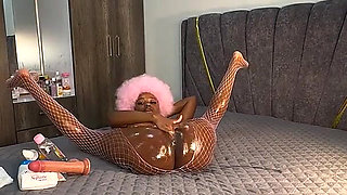 A Girl in Pink Loves Some Orgasm