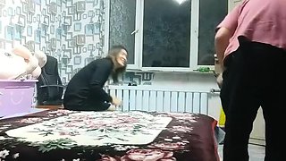 Beauty small tit amateur teen masturbating her shaved pussy