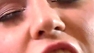 Skinny blonde slut fucked in the ass