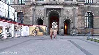 Luci And Izzy Nude In Dresden