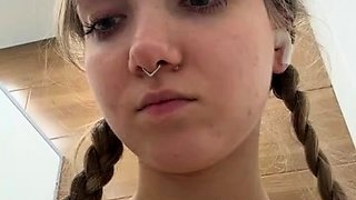 Bambi_Lu masturbating in public toilet