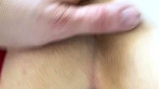 Amateur blonde ass fucked and facialized