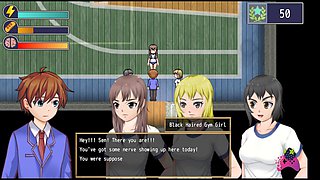 Dominant female at Femdom University makes her footslave obediently lick muddy socks