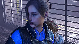 Resident Evil 2 Remake Claire Redfield is The Naughty Police Officer PC Mod