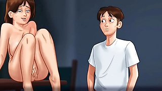 Jenny fucked by his step son cum inside pussy