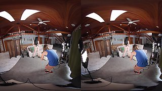 Erotic Heat With Violet Voss- Vr Bts Voyeur View